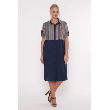 Сукня-сорочка Лана синя