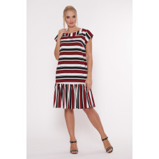 Сукня Яна Бордо Смуга