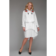 Сукня-сорочка Троя Біла Сукня-сорочка Троя Біла
