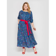 Сукня в підлогу Сніжанна денім