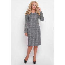 Сукня Віталіна бордо смуга