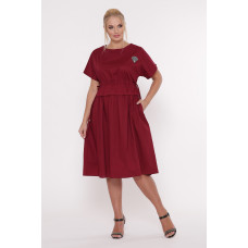 Літнє плаття Мелісса бордо Літнє плаття Мелісса бордо