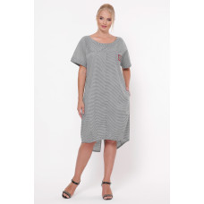 Сукня Бріджіт чорно-біла