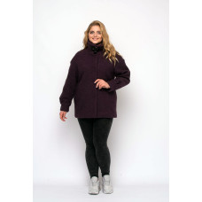 Куртка коротка Енджі екомех марсала Куртка коротка Енджі екомех марсала