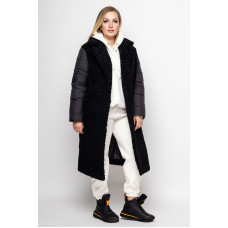 Шуба єврозима Альма чорна Шуба єврозима Альма чорна