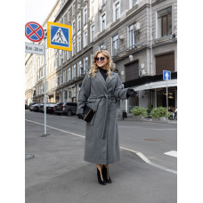 Пальто демисезонное Сейди серый Пальто демисезонное Сейди серый