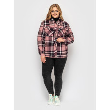 Куртка фланелева Сандра рожева Куртка фланелева Сандра рожева