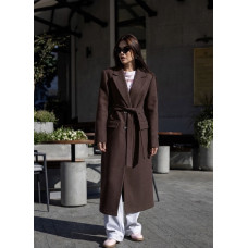 Пальто демисезонное Даяна шоколад