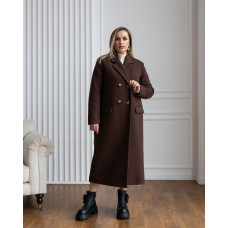Пальто зимове Верона шоколад
