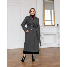 Пальто зимове Верона серый