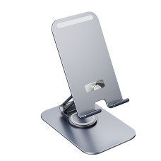 Тримач для мобільного HOCO PH50 Plus Ivey dual axis rotating metal tablet desktop holder