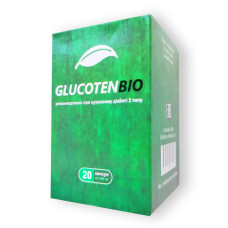GlucotenBio - Капсулі від цукрового діабету (Глюкотен Біо)