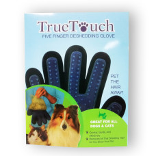 True Touch - Перчатка для вычёсывания домашних животных (Тру Тач)