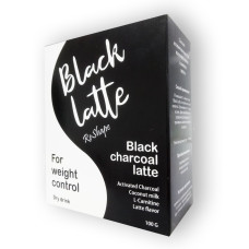 Black Latte - Вугільний Латте для схуднення (Блек Латте) коробка 