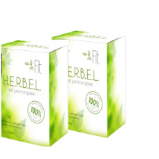 Herbel Fit - чай для похудения (Хербел Фит) - коробка 
