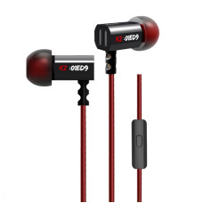 Навушники KZ ED9 із мікрофоном black