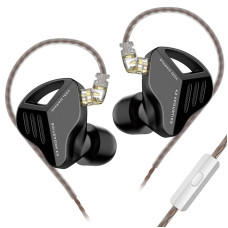 Навушники KZ ZVX із мікрофоном black