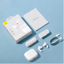 Навушники Baseus Bowie M2+ (M2 Pro) white Навушники Baseus Bowie M2+ (M2 Pro) white