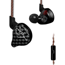 Навушники KZ ZST із мікрофоном black