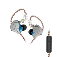 Навушники KZ ZSN Pro з мікрофоном blue