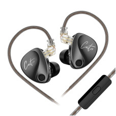 Навушники KZ Castor Improved Bass із мікрофоном black Навушники KZ Castor Improved Bass із мікрофоном black