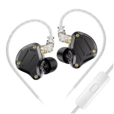 Навушники KZ ZS10 Pro 2 з мікрофоном black