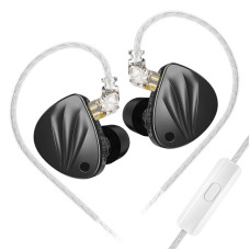 Навушники KZ Krila з мікрофоном black