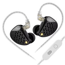Навушники KZ AM16 Bass з мікрофоном black