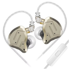 Навушники KZ ZSN Pro 2 з мікрофоном gold