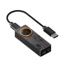 Підсилювач звуку з ЦАП для навушників Fosi Audio DS3 black