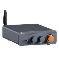 Підсилювач звуку Fosi Audio BT20A Gray. Bluetooth 5.0, 2x300W