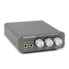 Конвертер звуку SPDIF/Coaxial RCA/3.5 Fosi Audio K5 Pro black
