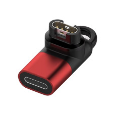 Перехідник-адаптер Lightning для Garmin Fenix 7 / Forerunner / Venu / Instinct red Перехідник-адаптер Lightning для Garmin Fenix 7 / Forerunner / Venu / Instinct red