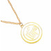 Медальйон на шию з ланцюжком Pirate Bays - Пірати Карибського Моря, колір - золотистий 