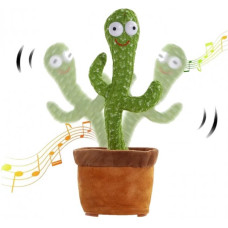 Танцующий кактус – музыкальная плюшевая говорящая игрушка 
