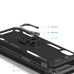 Чохол удароміцний Serge Ring for Magnet для Samsung Galaxy A02 (Чорний) 