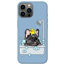 Чохол itsPrint Dog in shower для Apple iPhone 13 Pro Max (6.7") 