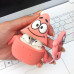 Футляр силіконовий SpongeBob series для навушників AirPods + кільце (Patrick / Рожевий) 