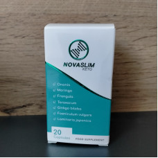 Nova Slim keto (Нова слім Кето, Новаслим) для схуднення, 20 капс (до 07.2025) Nova Slim keto (Нова слім Кето, Новаслим) для схуднення, 20 капс (до 07.2025)