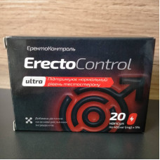 ErectoControl (ЕректоКонтроль) препарат для нормалізація передміхурової залози, 20 капс