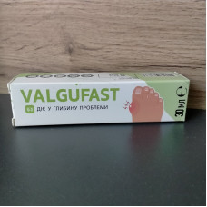 Valgufast (Вальгуфаст) гель для регенерації епідермісу, 30мл