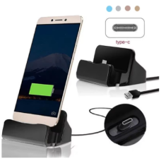 Зарядна підставка настільна для заряджання телефона з роз'ємом Type-C