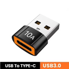 Адаптер перехідник USB 3.0 — Type C OTG 10А